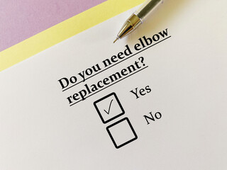 Question about orthopedic disease