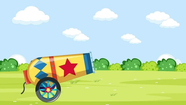 Animated April Fool's Day Background