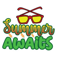 Summer Craft Sublimation Design