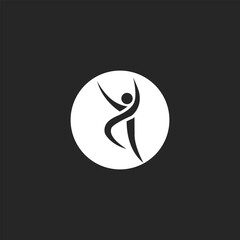 unique Nutrition logo designs illustrations