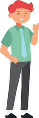 Businessman character illustration