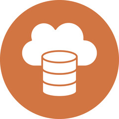 Vector Design Cloud Data Icon Style