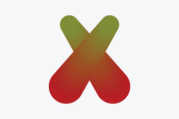 red and green splashes