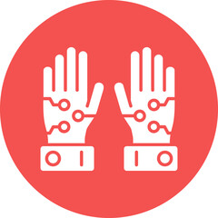 Vector Design Wired Gloves Icon Style