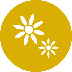Vector Design Flower Icon Style