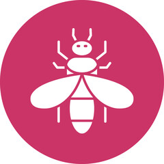 Obraz na płótnie Canvas Vector Design Bee Icon Style