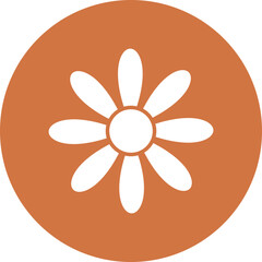 Vector Design Daisy Icon Style