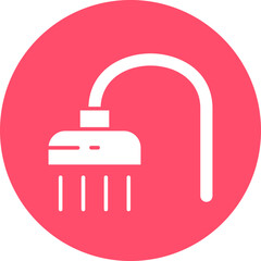 Fototapeta premium Vector Design Shower Icon Style