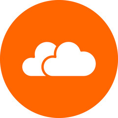 Vector Design Cloud Icon Style