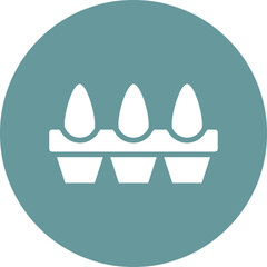 Vector Design Egg Carton Icon Style