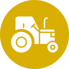 Vector Design Tractor Icon Style