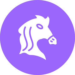 Vector Design Horse Icon Style
