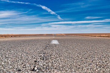 road on the desert