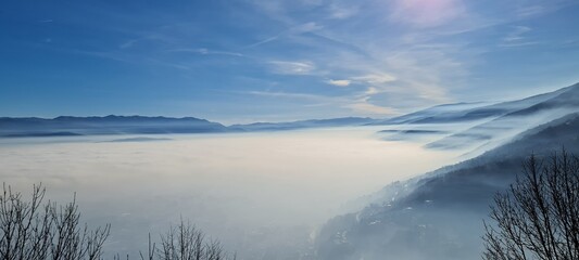 lake in the mountains