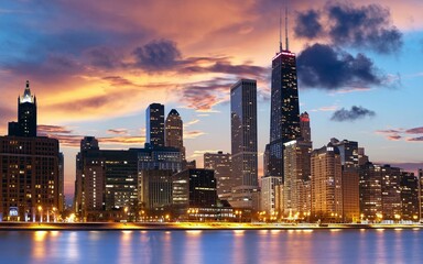 city at night