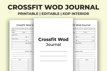 Crossfit Wod Journal 