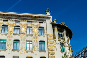 Medaillon House, old classic building in Vienna, Austria