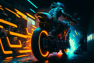 Cyberpunk 2077 game of the year edition. Generative AI.