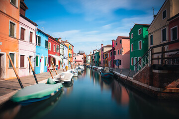 Fototapeta na wymiar Colorful burano, venice, Italy