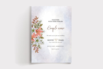 Save the date wedding invitation templates