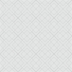 Vector seamless pattern. Modern stylish texture. Monochrome, linear abstract background.