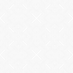 Vector seamless pattern. Modern stylish texture. Monochrome, linear abstract background.