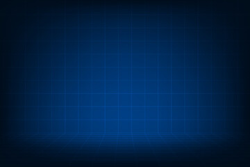 Vector abstract futuristic grid digital technology background.
