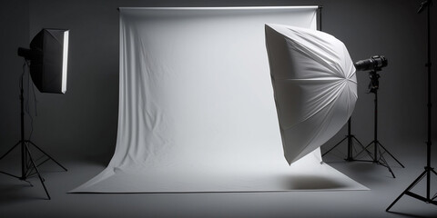 White Fabric Background for Product Photography