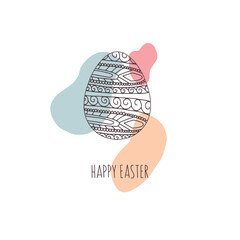 Happy Easter greeting card 5