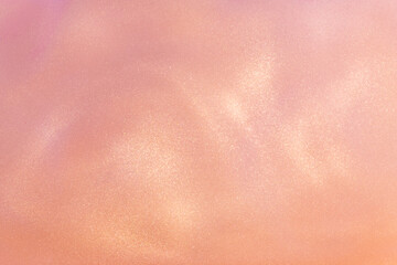 Fototapeta premium Pink Shiny Abstract Background. Paints, Acrylic, Glitter in Water. Pink Shiny Liquid Surface, Ripples, Waves.