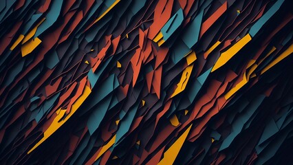 Abstract background with vibrant colors and textures.
