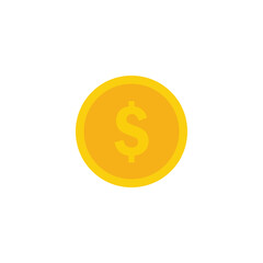 Bitcoin, png gold coin symbol with dollar icon isolated on transparent background