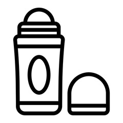 deodorant line icon