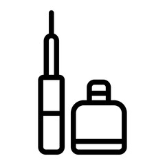 eyeliner line icon
