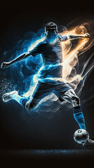 Sport play strong passion power popular health