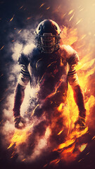 Fototapeta premium Sport play strong passion power popular health 