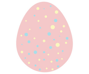 easter egg with peas