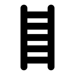 Fototapeta premium ladder glyph icon