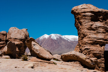 rocks in the mountains