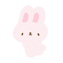 pink baby bunny