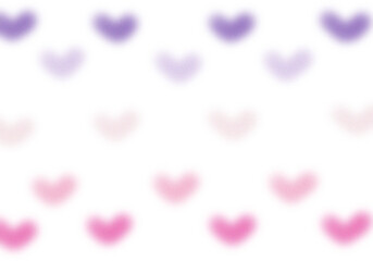 Dreamy Soft Pink and Purple Background Overlay with Hearts