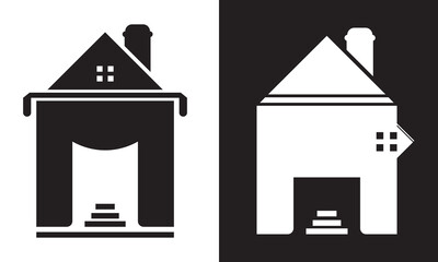 Home icon. vector illustration design.