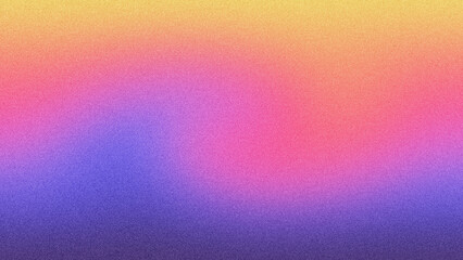 4K Digital grainy gradient with a colorful soft noise effect. A unique blend of vintage vibes and lo-fi glitch textures.
