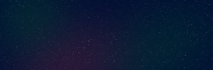 Fototapeta na wymiar Nebula and stars in night sky, abstract background. Vector Illustration.