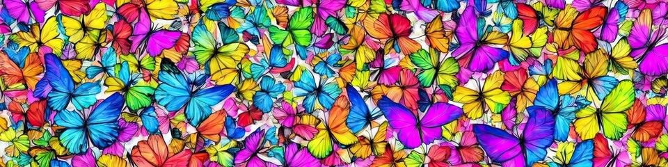 Fototapeta premium Colorful gummy candies by generative AI