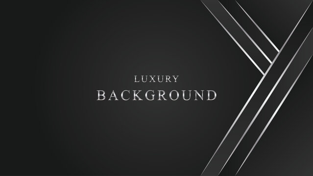 Vector abstract silver luxury backgrounds with geometric graphic elements for poster, flyer, digital board and concept design