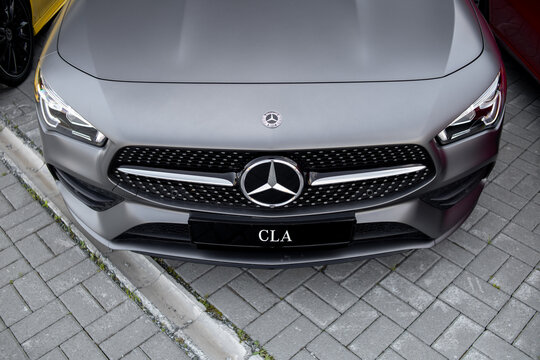 Gray Mercedes CLA
