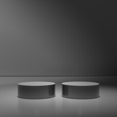 abstract platform podium product presentation background with shadow