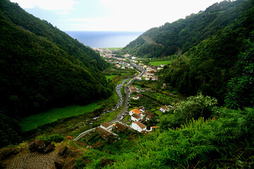 Azoren Azores S&atilde;o Miguel Island Vulkaninseln