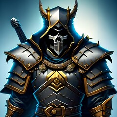 Acident Skull Knight, Generative AI